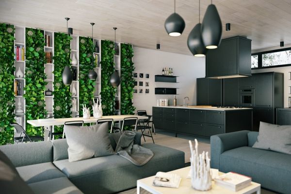 Квартира, утопающая в зелени: дизайн для одного интерьера. 17068.jpeg