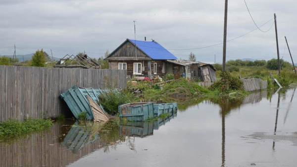 В Комсомольске-на-Амуре в зоне подтопления оказалось почти 370 жилых домов. дом, подтопление, река, Амур, Комсомольск-на-Амуре