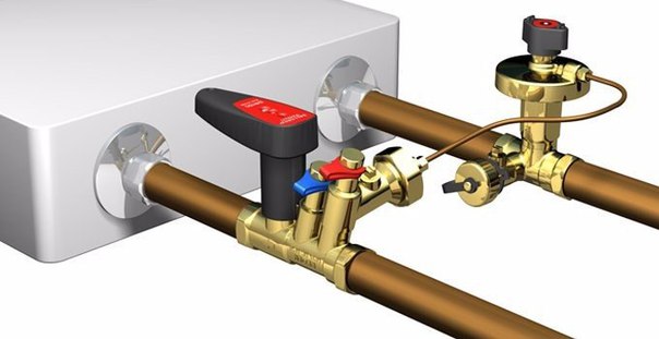 Балансировочный клапан помогает экономить при отоплении 