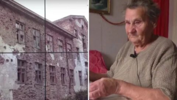 80-летняя пенсионерка 30  лет живет в заброшенном санатории. дом, здание, санаторий 