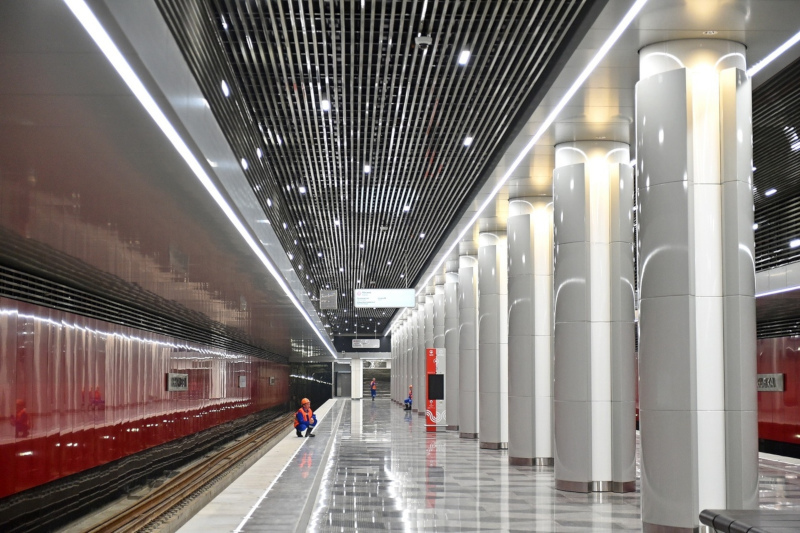 В Москве открылось четыре новых станции Некрасовской линии метро. дом, метро, станция, Москва