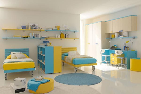 Идеи оформления детской комнаты для близнецов. 14731.jpeg
