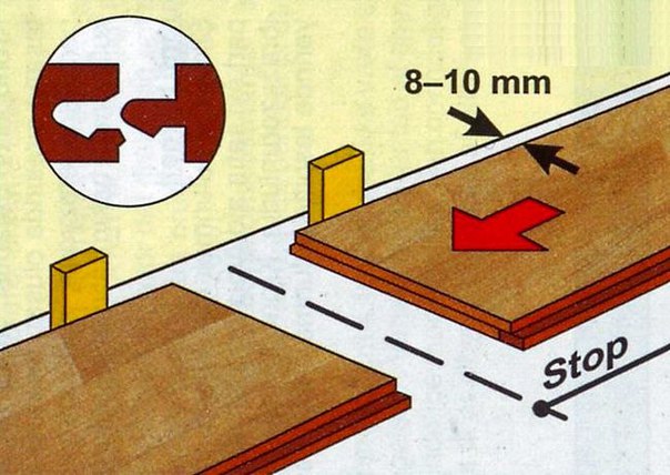 Укладка ламината. Укладка ламината 2
