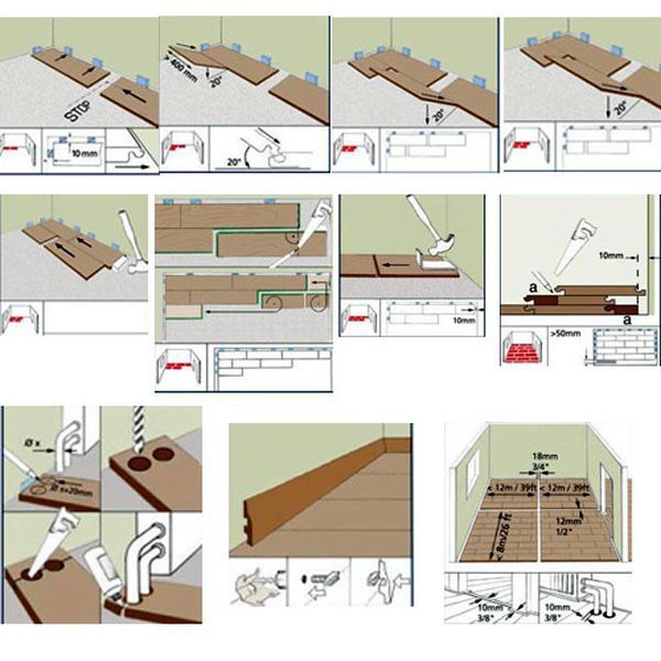 Укладка ламината. Укладка ламината 3