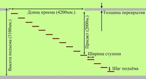 Как рассчитать лестницу: виды и элементы конструкции. Как рассчитать лестницу: виды 1