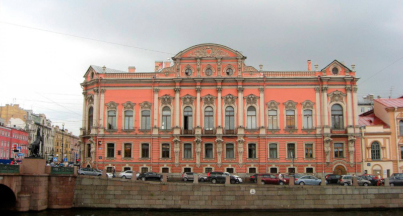 В Петербурге реставрируют дворец Белосельских-Белозерских на Невском проспекте. здание, дворец, ремонт, реставрация, Невский проспект, Петербург