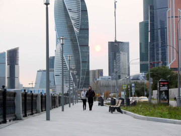 В деловом центре "Москва-Сити" построят новые дороги и речной причал