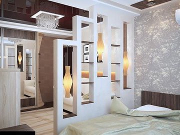 Комнатные перегородки своими руками