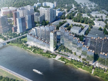 На западе Москвы построят жилой комплекс в форме бегущей волны