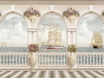 Фотообои: виды и форматы