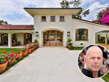 Голливудский актер Брюс Уиллис купил новый особняк в Лос-Анджелесе